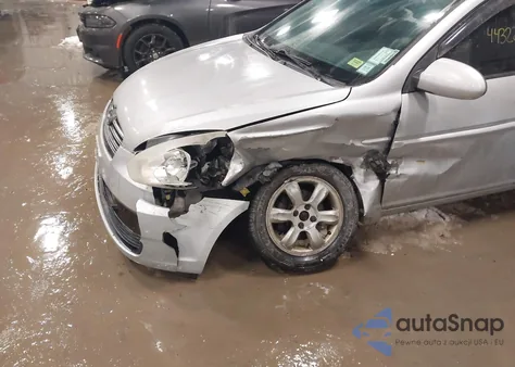 2006 Hyundai Accent Gls z USA, uszkodzony, nr VIN KMHCN46C76U010559